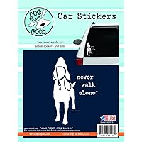 LLC 19009CS Never Walk Alone Car Sticker