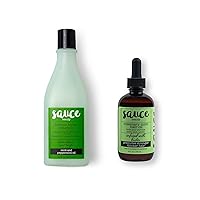 SAUCE BEAUTY Intense Repair Olive Oil Treatment + Rosemary Mint Hair Oil - Hair Oil for Curly Hair & Rosemary Oil for Hair Growth - Paraben & Sulfate Free Haircare for Dry, Damaged & Frizzy Hair
