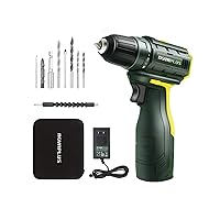 NOVAPLUS Cordless Drill Set, Brushless Drill Set with Quick Charger, 3/8 Inch Quick Release Chuck and Variable Speed, Your Home Repair Tool