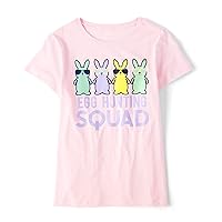 The Children's Place Girls' Adult Short Sleeve Spring Graphic T-Shirt