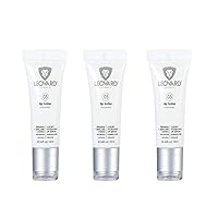 Lip Luster Hyaluronic Acid Lip Serum | Soothing Post Lip Fillers Balm & Moisturizer - Natural & Organic + Unscented (3 Pack)