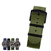 Nylon NATO Watchband for rox S-Eiko Wristband 20mm 22mm Strap Soft Bracelet (Color : 20mm, Size : 20mm)