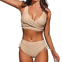 X Carve Pro Waisted Bikini Sexy Push Up Two Piece Swimsuits Vintage Swimsuit Two Piece Retro Women Swimsuit Size