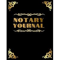 Notary journal: Notary public record book, log book of notarial acts. (Dutch Edition)