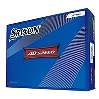SRIXON ADSPEED AD Speed White SNADS2WH3 1 Dozen (12 Balls) Golf Official Balls