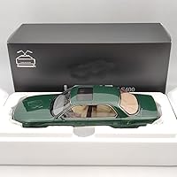 1/18 LS400 First Generation Green Diecast Model Car Collection Open