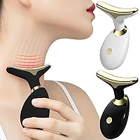 Anti Wrinkles Face Massager for Facial and Neck, Face Vibration Massager Device for Skin Care, Face Skin Firming Device, Face Lifting Massager, Skin Care Improve Tightening and Smooth (Black)