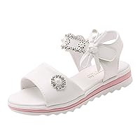 Shoes for Girls Toddler Fahsion Casual Beach Summer Sandals Children Comfort Bright Anti-slip Slip-ons Shoes Sandals