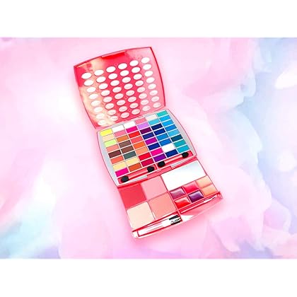 BR Makeup Kit, Glamur Girl Kit, 48 Eyeshadow / 4 Blush / 6 Lip Gloss