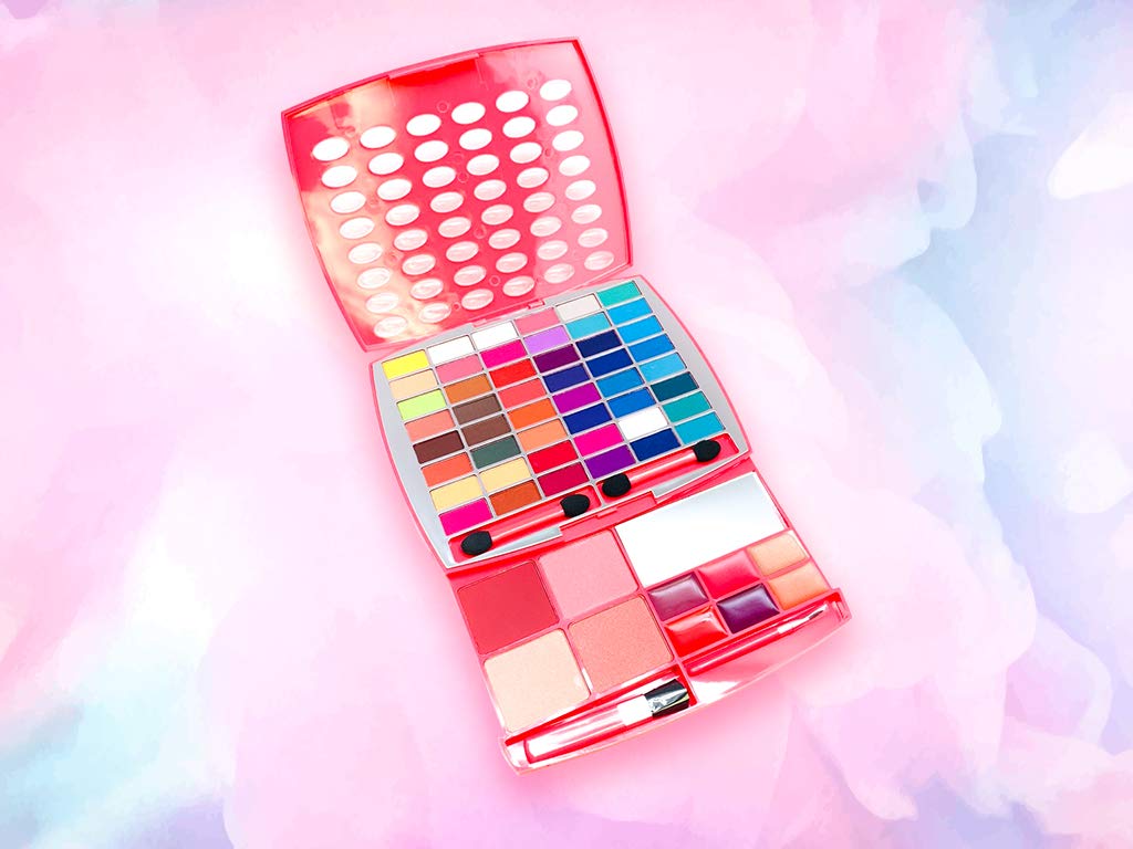 BR Makeup Kit, Glamur Girl Kit, 48 Eyeshadow / 4 Blush / 6 Lip Gloss