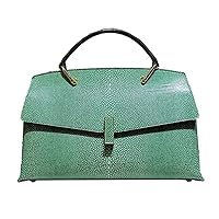 Pearl Fish Leather Pattern Women Handbags Shell Bag Cowhide Purses Lady Small Shoulder Messenger Bags