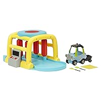 Little Tikes Let's Go Cozy Coupe Color Change Carwash with Push and Play Vehicle for Kids Boys Girls 3 and up