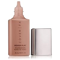 Cover FX Power Play Foundation: Full Coverage, Waterproof, Sweat-proof and Transfer-Proof Liquid Foundation For All Skin Types P110, 1.18 fl. oz.