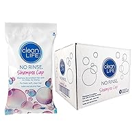Shampoo Cap by Cleanlife Products (Pack of 30), Shampoo and Condition Hair with no Water or Rinsing - Microwaveable, Rinse-Free, Latex-Free and Alcohol-Free