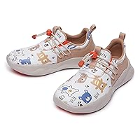 UIN Kid's Fashion Sneakers Lightweight Casual Comfortable Boys Girls Funny Painted Travel Shoes Mijas