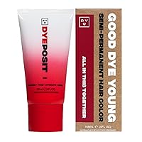 Good Dye Young - DYEposit Color Depositing Conditioner (Red) and Semi Permanent Red Hair Dye (All In This Together)