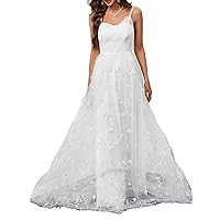 Women V Neck Dress Sleeveless Wedding Bride 3D Embroidered Mesh Maxi Evening Dress Elegant Prom Gowns