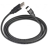 Firewire IEEE 1394 6 Pin Male to USB Type Male Cable Adapter Computer Digital Camera PDAs Cable Cord