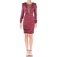 Free People Womens Look of Love Ruched Bodycon Dress