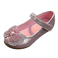 Fashion Summer Children Sandals Girls Casual Shoes Round Toe Low Heel Hook Loop Rhinestone Bow Dress Customized Slides