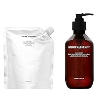 Grown Alchemist Hand Wash and Refill Pouch Bundle Kit: Hand Wash Sweet Orange and Refill Hand Wash