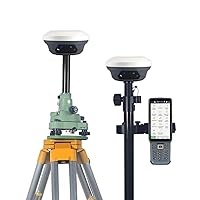 E1 GNSS IMU RTK GPS Surveying Equipment Rover and Base Handheld Collector and Survey Software, 1408 Channels, 1cm Accuracy