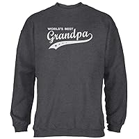 Old Glory Father's Day World's Best Grandpa Mens Sweatshirt