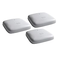 Cisco Business 240AC Wi-Fi Access Point | 802.11ac | 4x4 | 2 GbE Ports | Ceiling Mount | 3 Pack Bundle | Limited Lifetime Protection (3-CBW240AC-B)