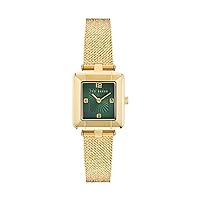 Ted Baker Ladies Stainless Steel Yellow Gold Mesh Band Watch (Model: BKPMSF3069I)