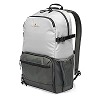 Lowepro LP37238-PWW Truckee BP 250 LX Outdoor Camera Backpack, Fits 15 inch Tablet, for Compact DSLR/Mirrorless, for Sony, Canon, Nikon, 1-2 Lenses, Gimbal, Video Drone, DJI, Osmo, Mavic, Light Grey