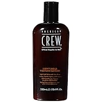 American Crew Men's Hair Texture Lotion, Like Hair Gel with Light Hold with Low Shine, 8.4 Fl Oz
