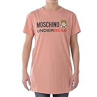 MOSCHINO Women's Pink Bear Short Sleeve Logo T-Shirt
