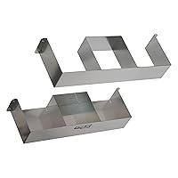 Extreme Max 5001.6302 Collapsible Chair Holder for Enclosed Race Trailer, Shop, Garage, Storage - Silver