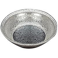 Shokado Nanban Silver Round Pot, Set of 10, 4.5 x 1.4 inches (115 x 35 mm), Japanese Tableware, Restaurant, Restaurant, Commercial Use