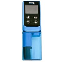 MET01A SafeDip Digital Test Meter for pH, Chlorine, Salt and Temperature Blue