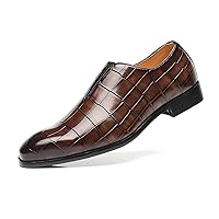 Mens Loafer Shoes Slip On Dress Casual Shoes Driving Prom Party Wedding Business Smoking Slippers