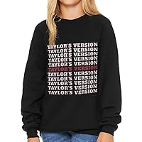 Text Print Kids' Raglan Sweatshirt - Stylish Sponge Fleece Sweatshirt - Famous Sweatshirt