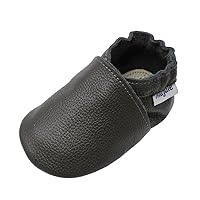 Mejale Baby Boy Girl Shoes Soft Soled Leather Moccasins Anti-Skid Infant Toddler Prewalker