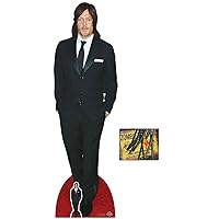 Fan Pack - Norman Reedus Lifesize and Mini Cardboard Cutout/Standup - Includes 8x10 Star Photo