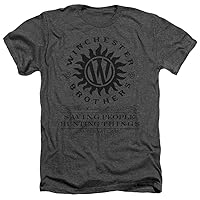 Supernatural Heather T-Shirt Winchester Brothers Charcoal Tee