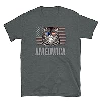 Exotic Shorthair Cat Funny Ameowica Retro USA American Flag T-Shirt