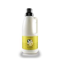 Caldrea Liquid Fabric Softener, Plant Derived, Helps remove static and wrinkles, Sea Salt Neroli Scent, 32 oz