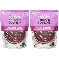 A Dozen Cousins Creole Red Beans, 10 OZ (Pack of 2)
