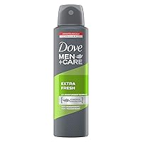 Men Extra Fresh 48h Spray, International Version, 150 ml (6-Pack)