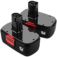 2 Pack 3600mAh Ni-Mh Replacement Battery Compatible with Craftsman 19.2 Volt C3 DieHard 130279005 315.113753 315.115410 315.11485 1323903 120235021 130235021 11375 11376 19.2V Cordless Drill Batteries