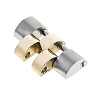 Ewatchparts TWO TONE 18K/SS REAL GOLD JUBILEE WATCH BAND LINK COMPATIBLE WITH ROLEX SKY DWELLER 326933