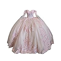 Mollybridal 2024 Pink Ball Gown Prom Quinceanera Dresses for Teens Juniors Poofy Corset Sweet 16 Party