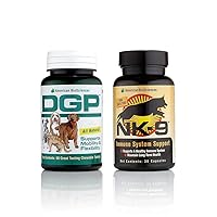 DGP and NK-9 Healthy Pet Joint and Immune System Support Bundle (1 Bottle of Each)