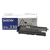 Brother Genuine TN330 Mono Laser Toner Cartridge , Black