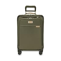 Briggs & Riley Baseline Spinners, Olive, 22-inch Essential Carry-On